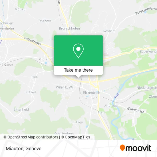 Miauton map