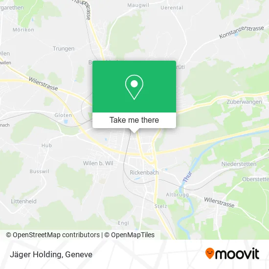 Jäger Holding map