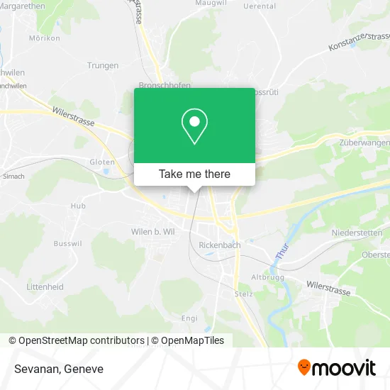 Sevanan map
