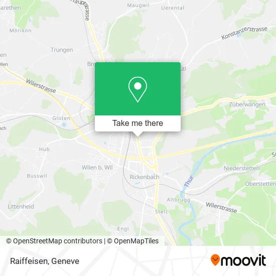 Raiffeisen map
