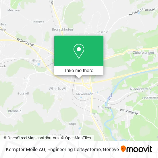 Kempter Meile AG, Engineering Leitsysteme map