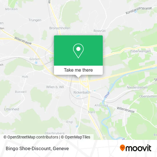 Bingo Shoe-Discount map