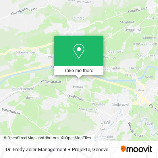 Dr. Fredy Zeier Management + Projekte plan