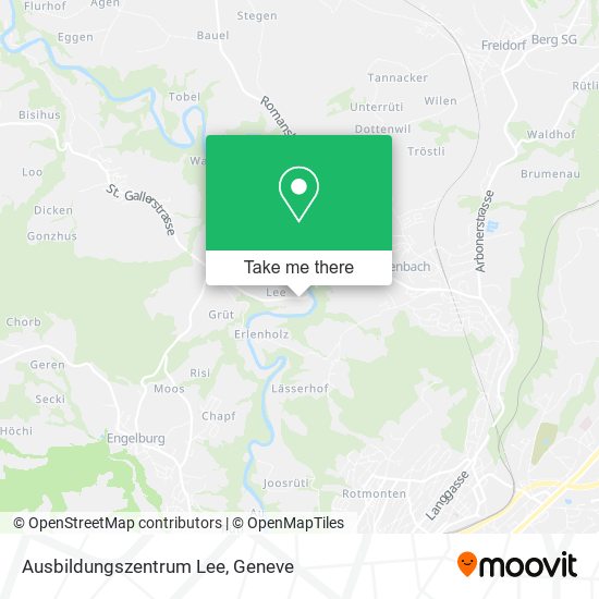 Ausbildungszentrum Lee map