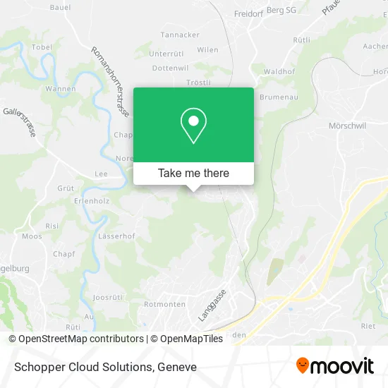 Schopper Cloud Solutions map