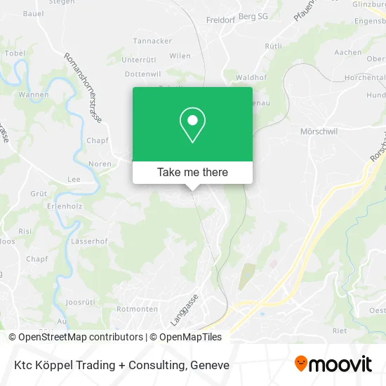 Ktc Köppel Trading + Consulting map