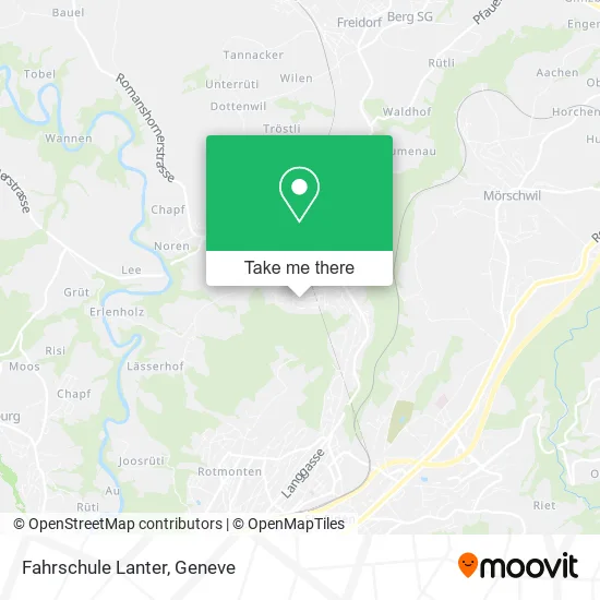 Fahrschule Lanter map