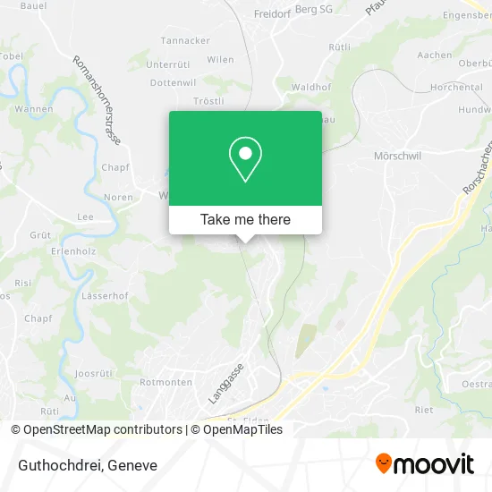 Guthochdrei map