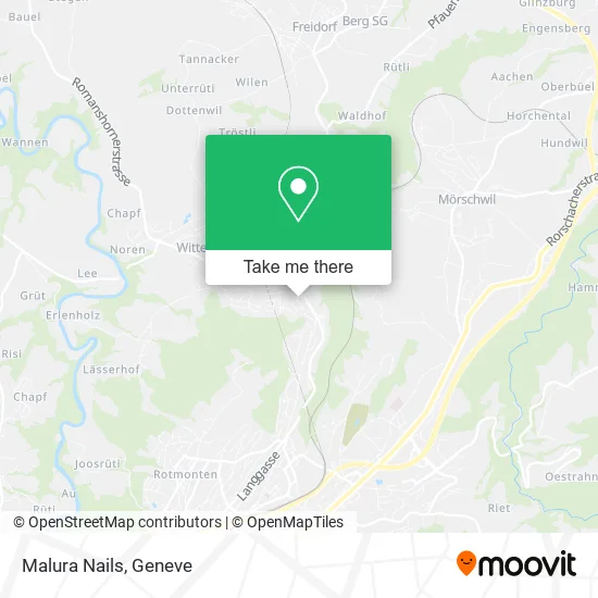 Malura Nails map