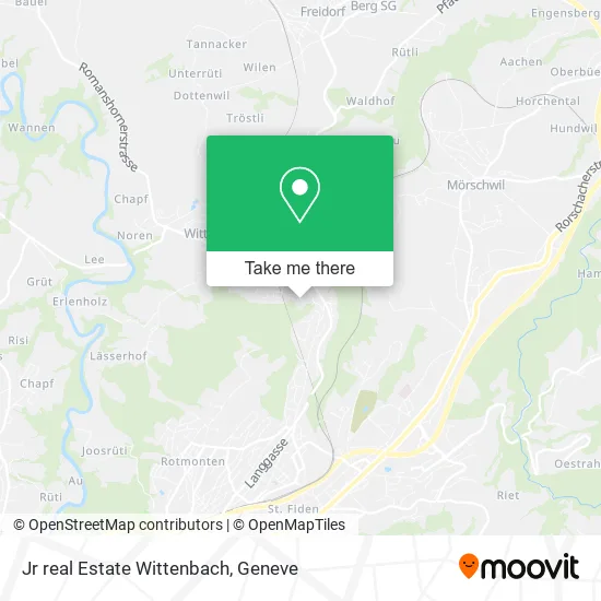 Jr real Estate Wittenbach map