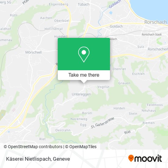Käserei Nietlispach map