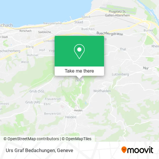 Urs Graf Bedachungen map