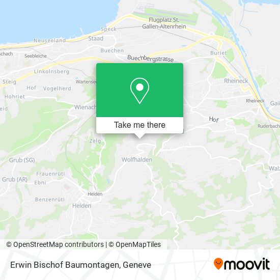 Erwin Bischof Baumontagen map