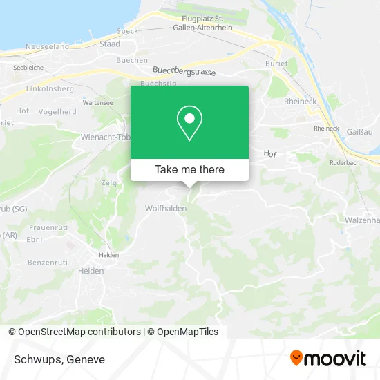 Schwups map