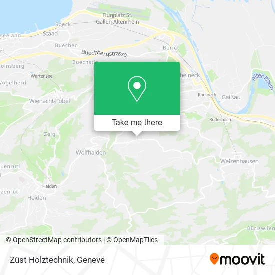 Züst Holztechnik map
