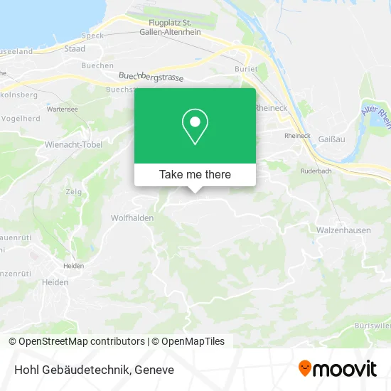 Hohl Gebäudetechnik map