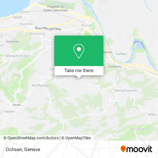 Ochsen map