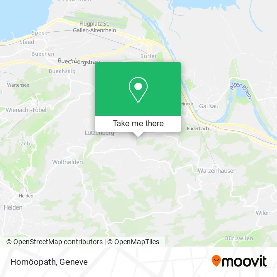 Homöopath map
