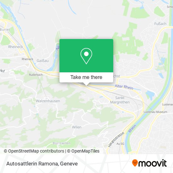 Autosattlerin Ramona map