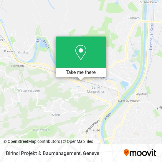 Birinci Projekt & Baumanagement map