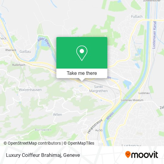 Luxury Coiffeur Brahimaj map