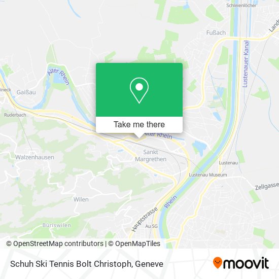 Schuh Ski Tennis Bolt Christoph map
