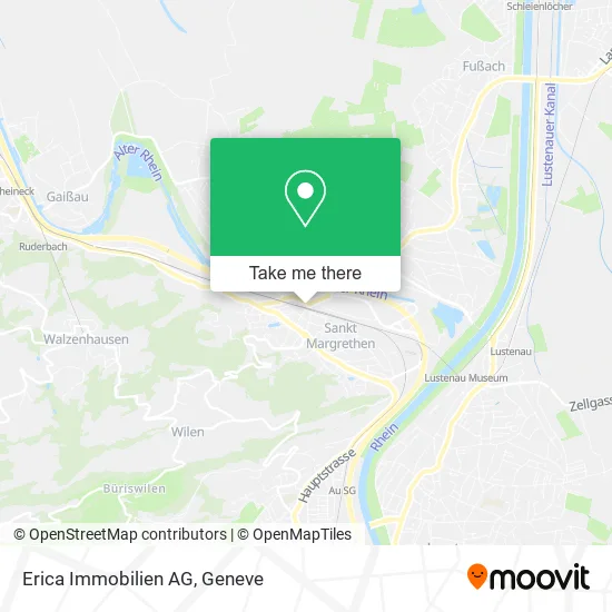 Erica Immobilien AG map