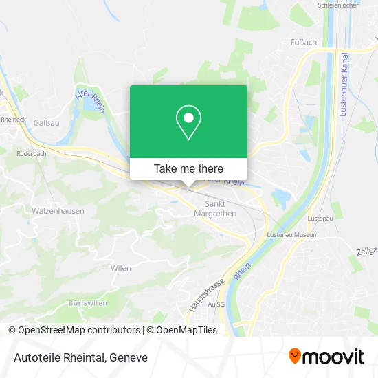 Autoteile Rheintal map