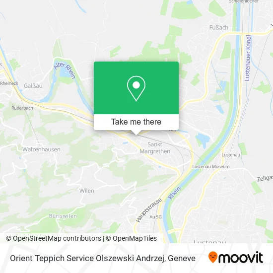 Orient Teppich Service Olszewski Andrzej plan