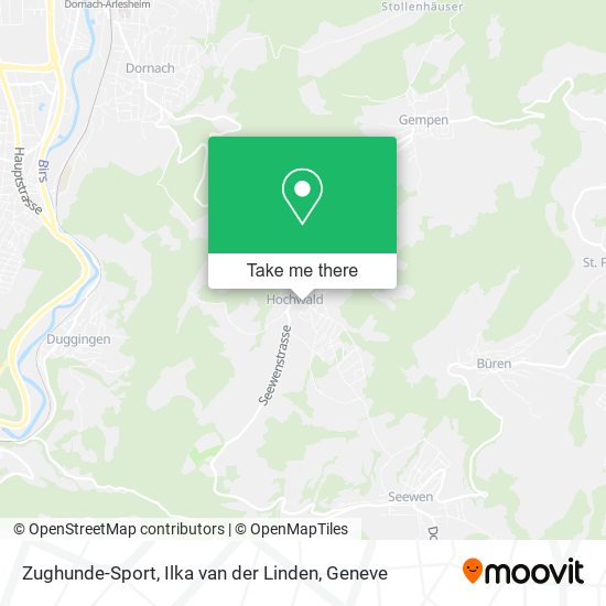 Zughunde-Sport, Ilka van der Linden map