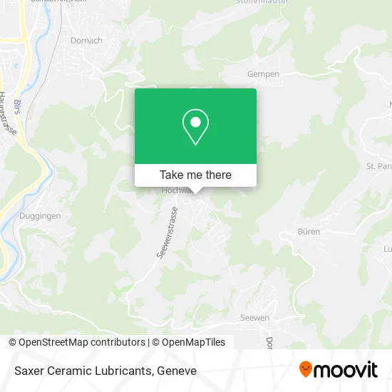 Saxer Ceramic Lubricants map