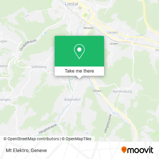 Mt Elektro map