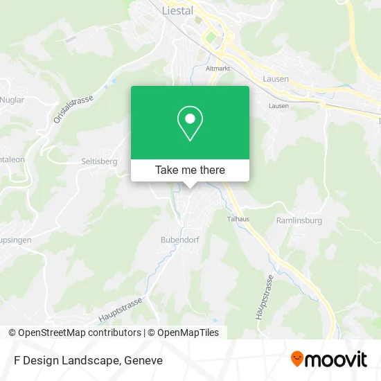 F Design Landscape map