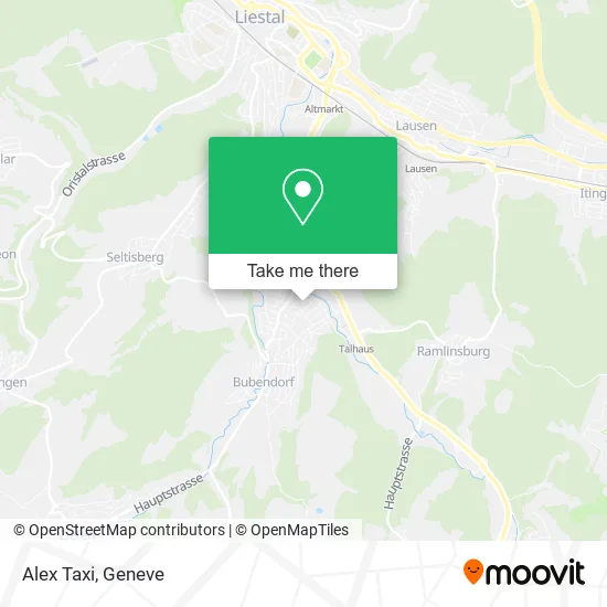 Alex Taxi map