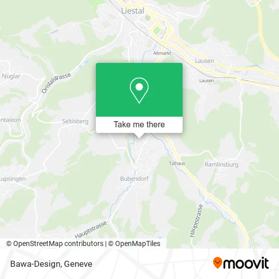 Bawa-Design map