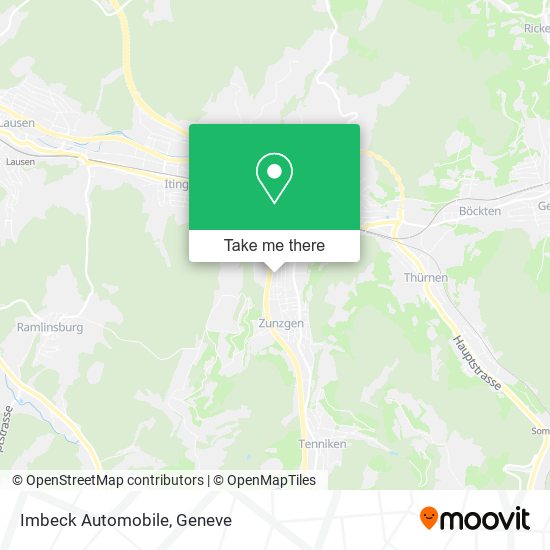 Imbeck Automobile map