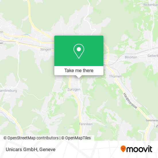 Unicars GmbH map