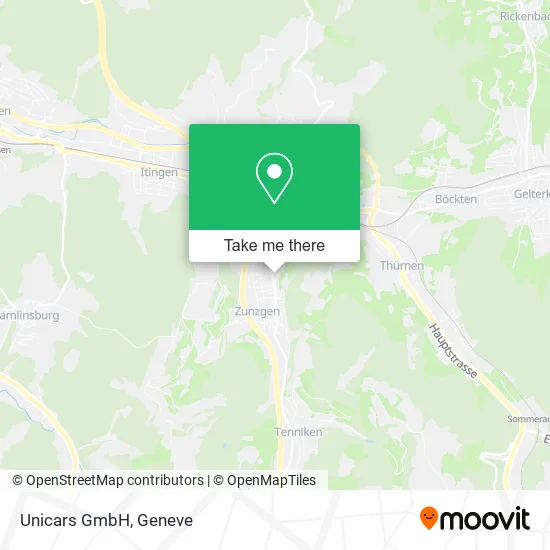 Unicars GmbH map