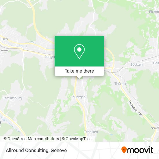 Allround Consulting map