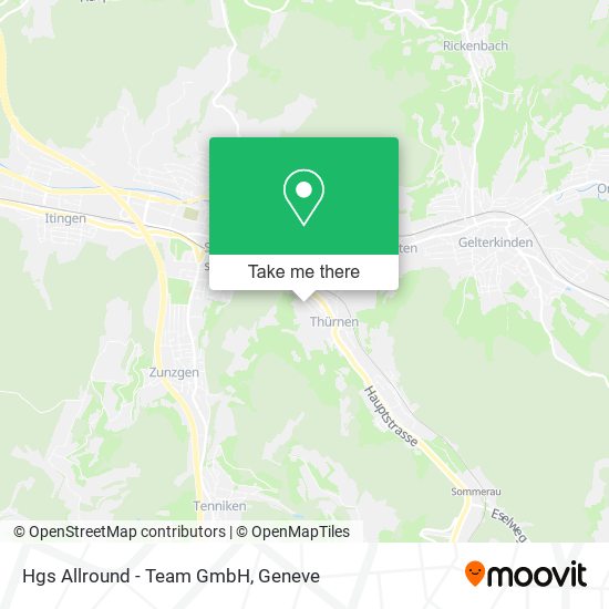 Hgs Allround - Team GmbH map