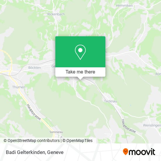 Badi Gelterkinden map