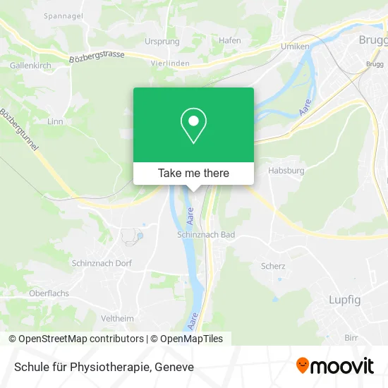 Schule für Physiotherapie map