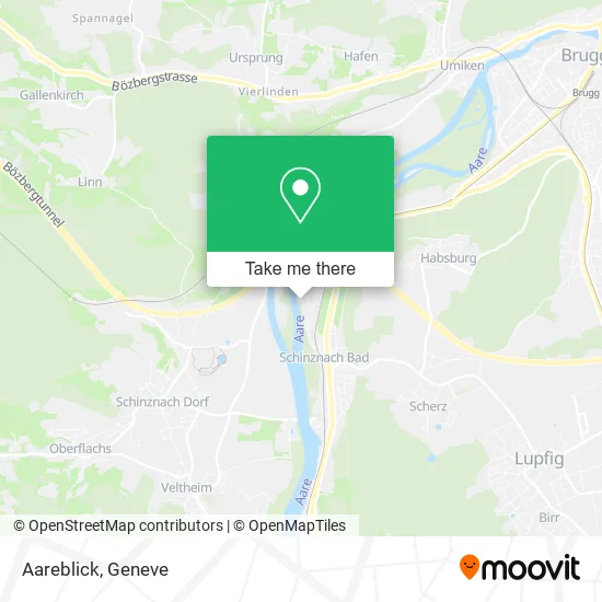 Aareblick map