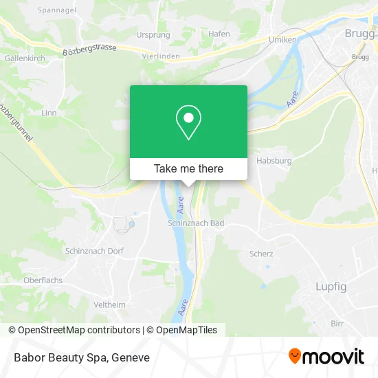 Babor Beauty Spa map