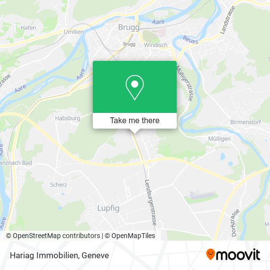 Hariag Immobilien map