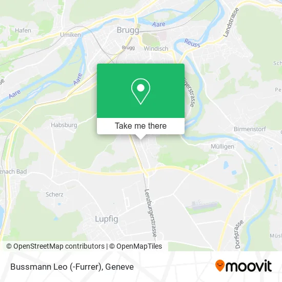 Bussmann Leo (-Furrer) map