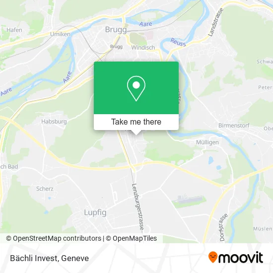 Bächli Invest map