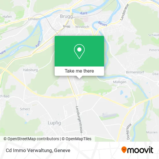 Cd Immo Verwaltung map