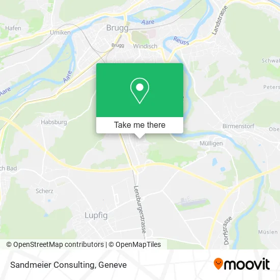 Sandmeier Consulting map
