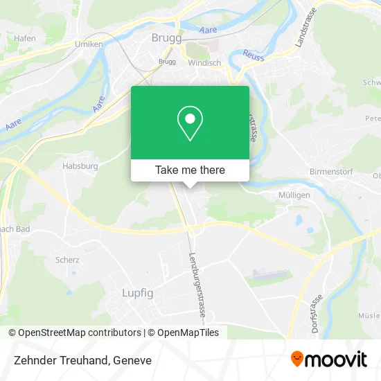 Zehnder Treuhand map